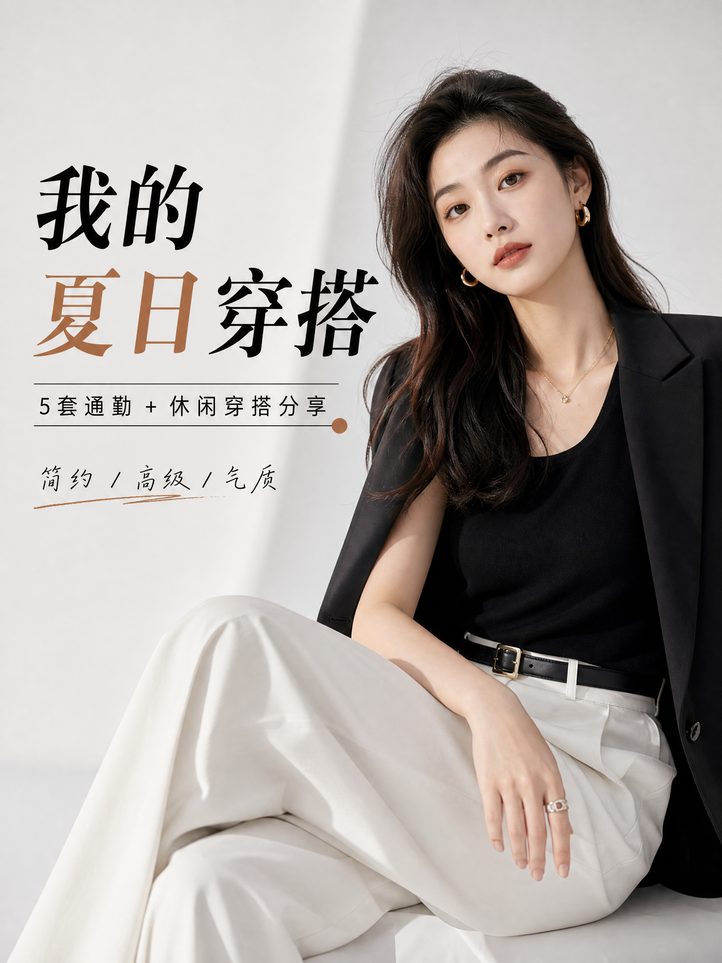捷克街头穿搭视频-夏日时尚穿搭视频教程